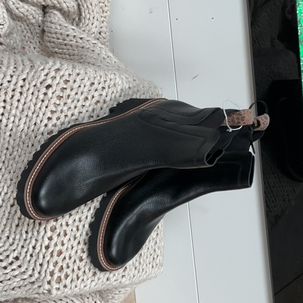 Dolce Vita Black Leather Boots